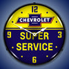 chevrolet-bowtie-super-service-lighted-clock