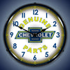 Chevy Parts Vintage Lighted Clock