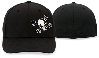 Chevy Racing Chrome Mr. Crosswrench Jersey Black Mesh Hat / Cap