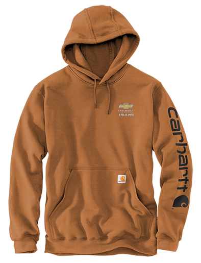 Chevy Trucks Bowtie Carhartt Hooded Sweatshirt Hoodie