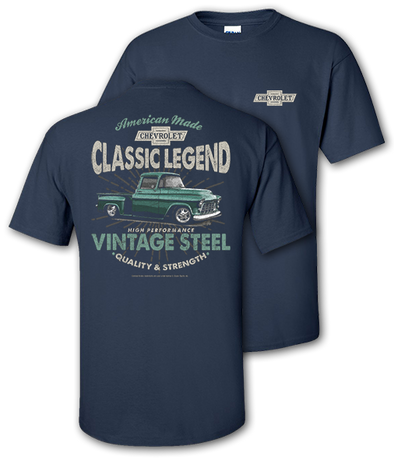 Chevy Trucks Classic Legend Vintage Steel T-Shirt
