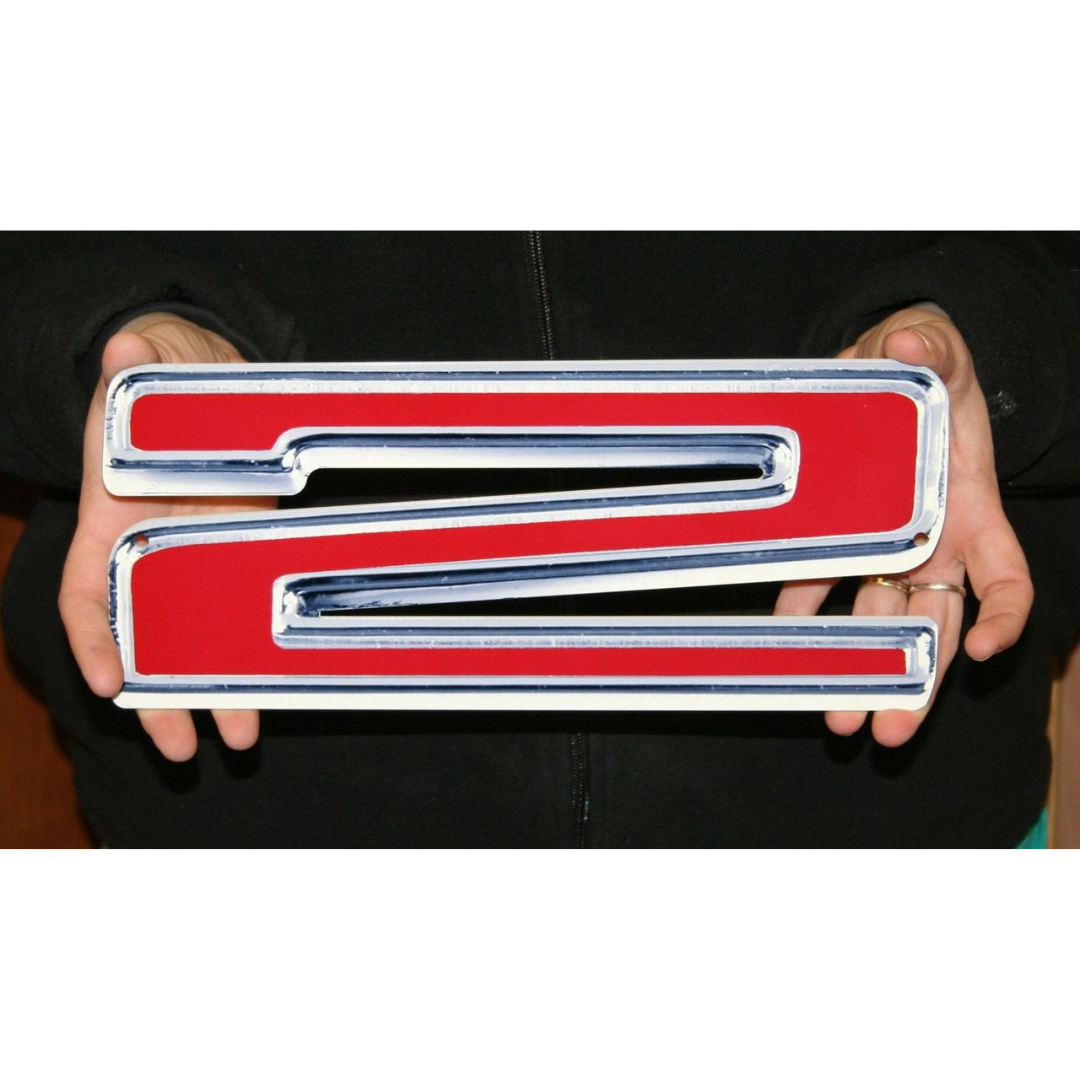 chevy-vintage-red-number-2-steel-sign