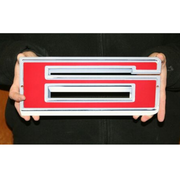 chevy-vintage-red-number-6-steel-sign