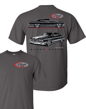 Chevy Chevelle Blackline Men's T-Shirt