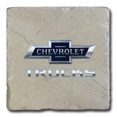 chevrolet-trucks-bowtie-logo-stone-coaster