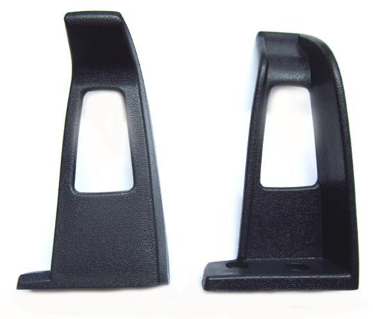 1978-1987 Chevrolet El Camino Seat Belt Guides - Black