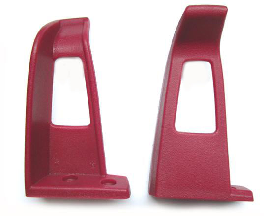 1978-1987 Chevrolet El Camino Seat Belt Guides - Red