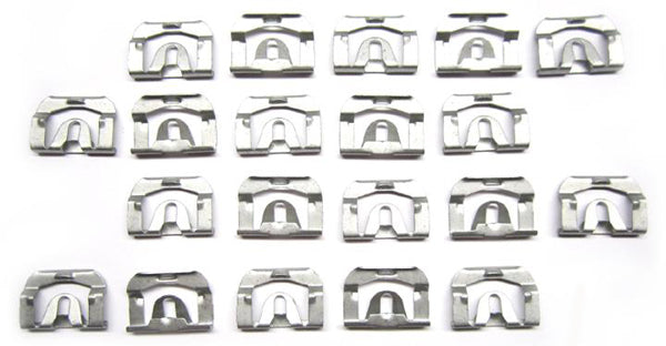 1968-1972 Chevrolet El Camino Rear Window Molding Clips W/Vinyl Top - CA