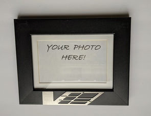 Chevy Cadillac V Emblem Picture Frame