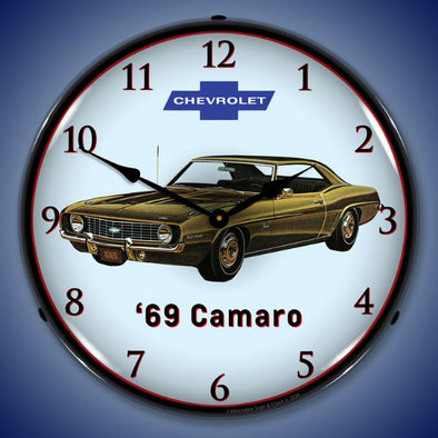 1969 Camaro 3 Clock