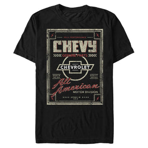 Chevrolet All American Motor Division Men's T-Shirt