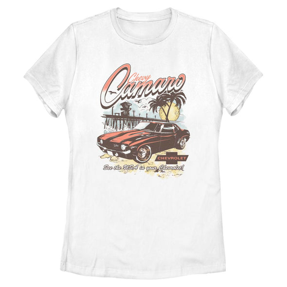 Vintage Camaro See The USA Women's T-Shirt