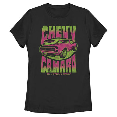 chevy-camaro-all-american-muscle-womens-t-shirt
