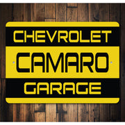 chevrolet-camaro-garage-aluminum-sign