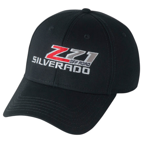 Chevy Silverado Z71 Off Road Performance Hat / Cap - Black