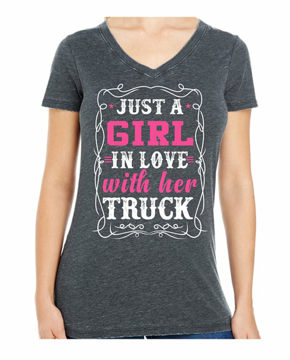 Chevy Girl in Love with her Truck Tee