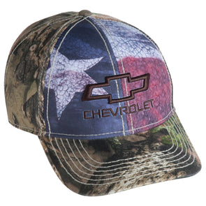 Chevrolet Bowtie Texas Camo Hat / Cap