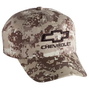Chevrolet Open Bowtie Digital Camo Hat / Cap