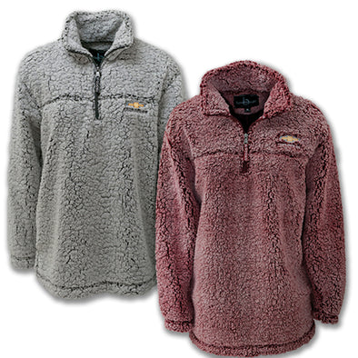 chevrolet-gold-bowtie-sherpa-pullover
