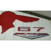 chevy-vintage-red-number-2-steel-sign