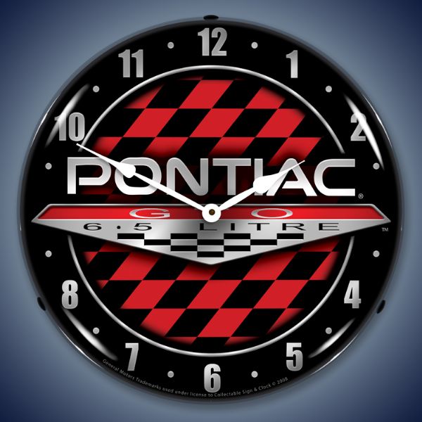 pontiac-gto-lighted-clock