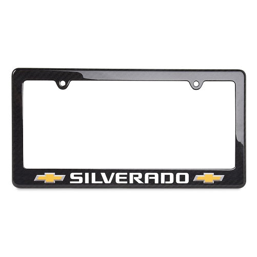 Chevy Truck Carbon Fiber License Frame | Silverado