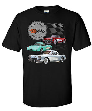 C1 Corvette 1957 Trio T-Shirt