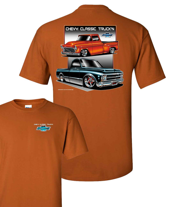 Chevy C10 Two Trucks Men's T Shirt