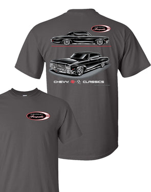 Chevy Impala Blackline Men's T Shirt