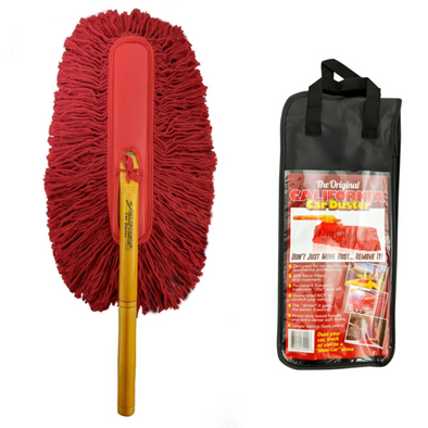 California Car Duster Detailing Kit with Plastic Handle Duster and Mini  62445