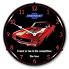 Vintage 1969 Camaro RS SS Lighted Wall Clock