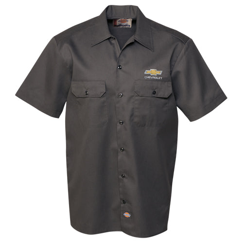 chevrolet-gold-bowtie-dickies-work-shirt